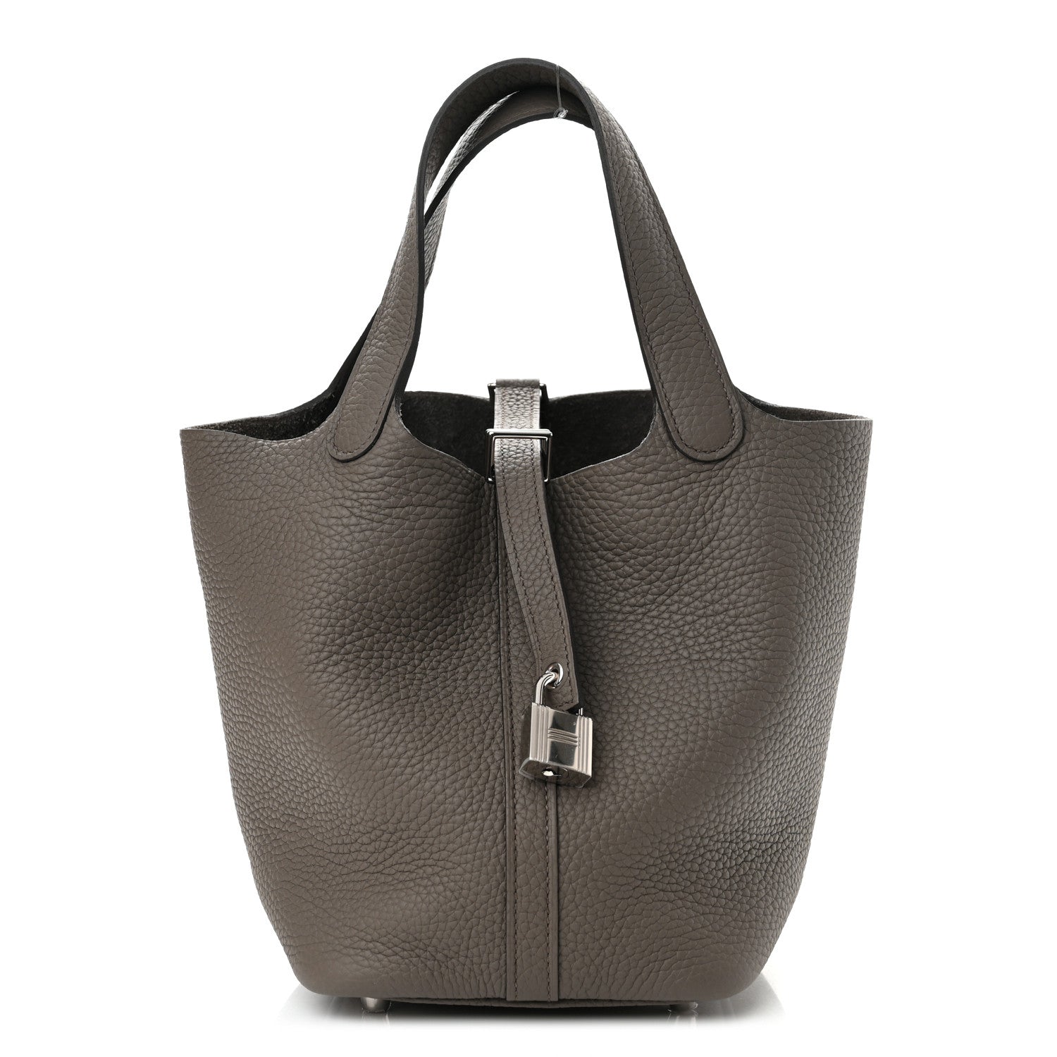 Hermes Taurillon Clemence Picotin Lock 18 PM Etain 1 of 11