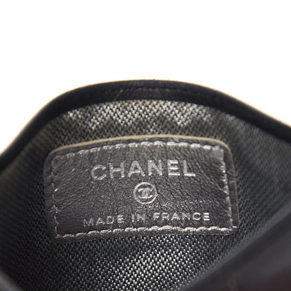 Chanel Lambskin Vertical Quilted Card Holder Black 5 of 6