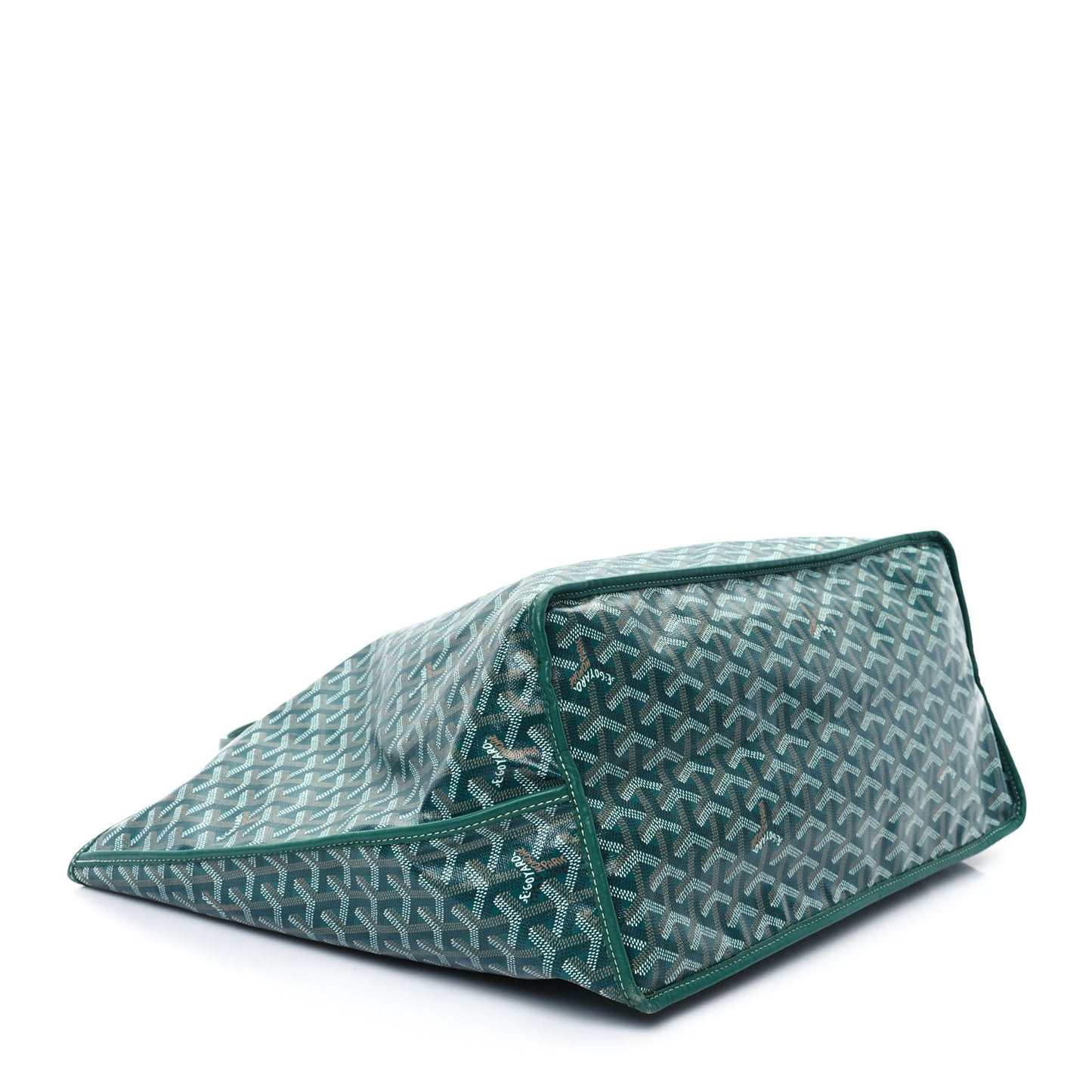 Goyardine Reversible Anjou GM Green