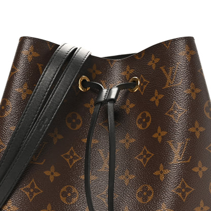 Louis Vuitton Monogram Neonoe MM Black 7 of 9