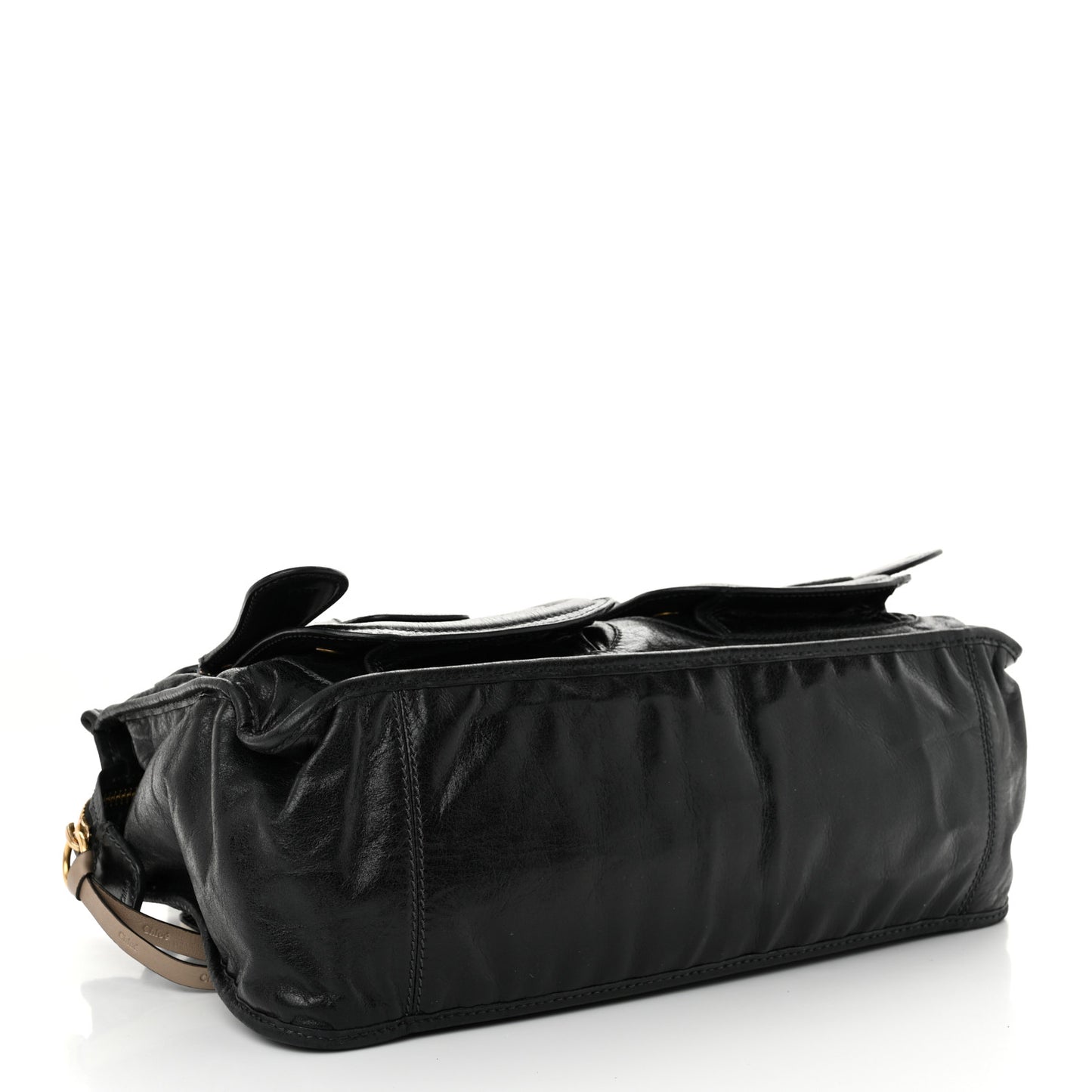 Calfskin Large Bay Tote Black