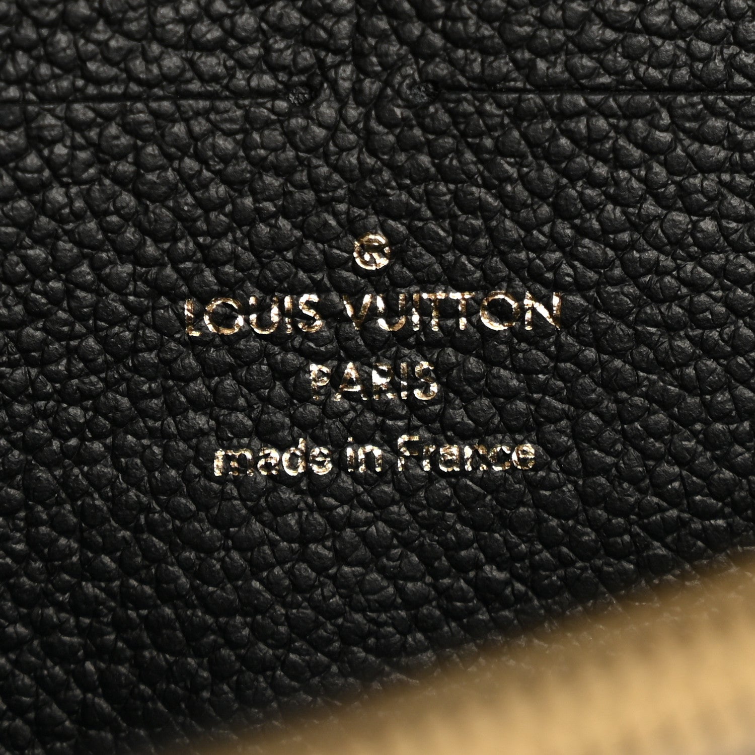 Louis Vuitton Empreinte Vavin Chain Wallet Black 6 of 12