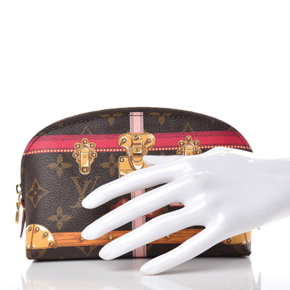 Louis Vuitton Monogram Summer Trunks Cosmetic Pouch PM 2 of 8