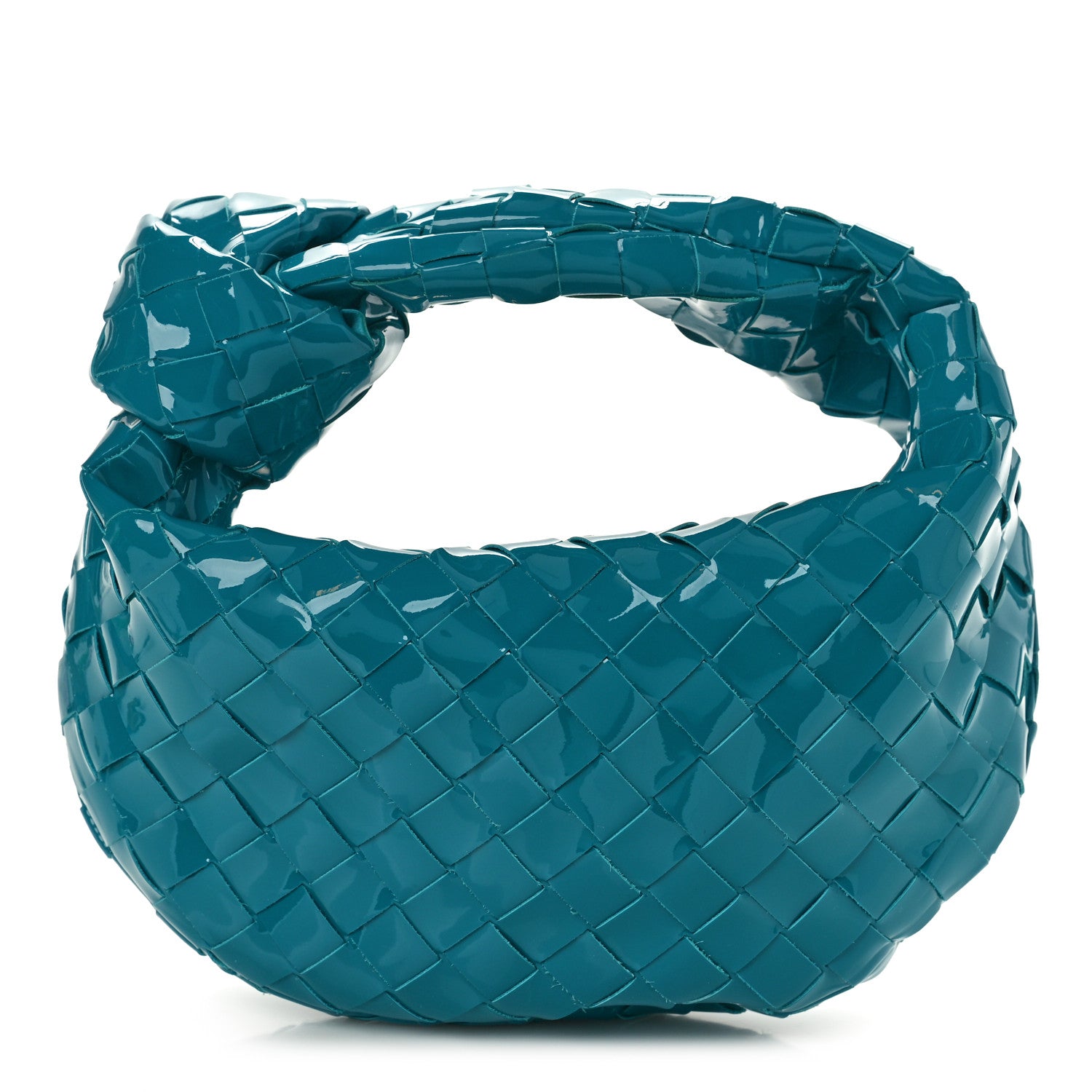 Bottega Veneta Patent Nappa Intrecciato Mini Jodie Blaster 1 of 10