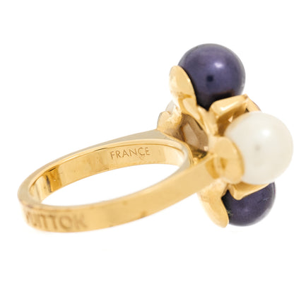 Louis Vuitton Pearl Cry Me A River Ring M 5 of 9