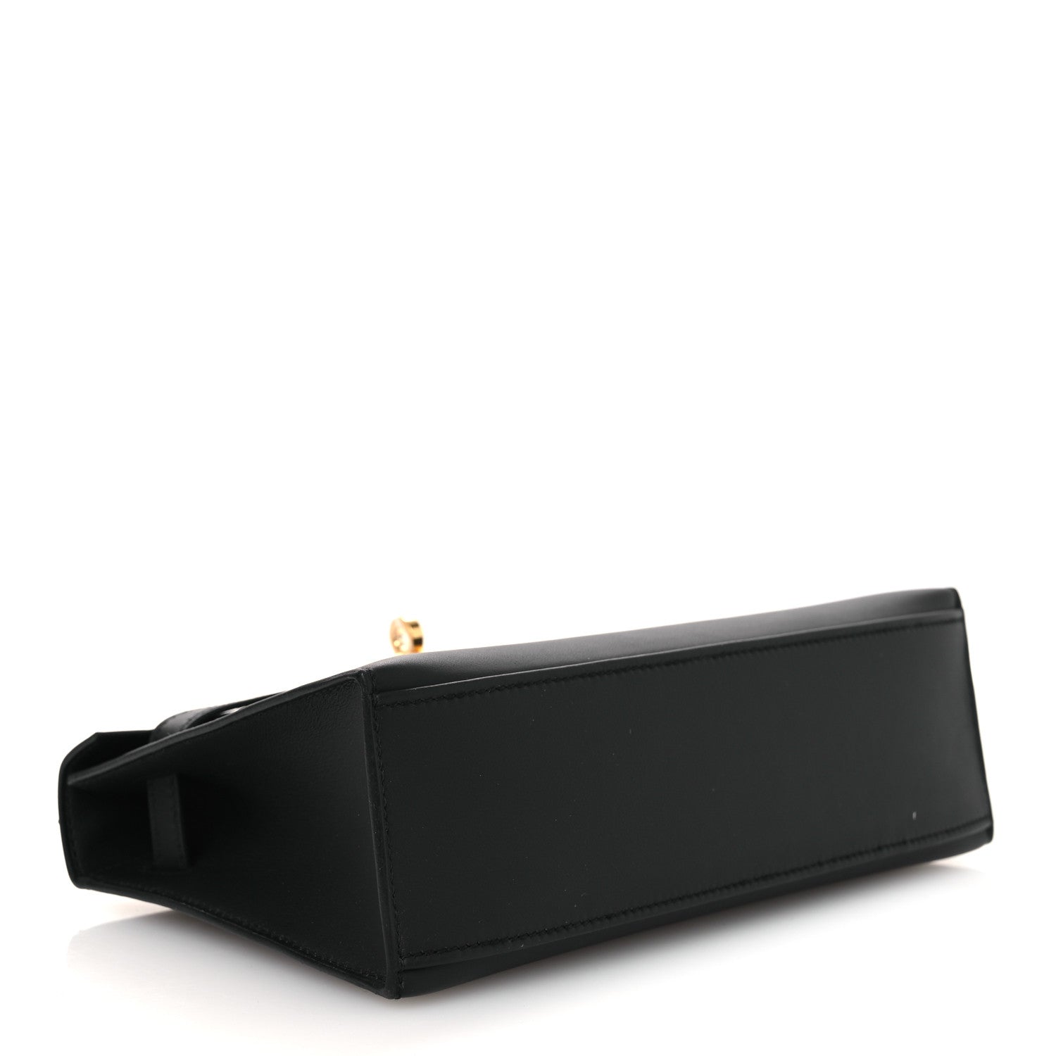 Hermes Swift Kelly Pochette Clutch Black 4 of 12
