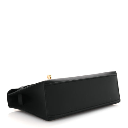 Hermes Swift Kelly Pochette Clutch Black 4 of 12