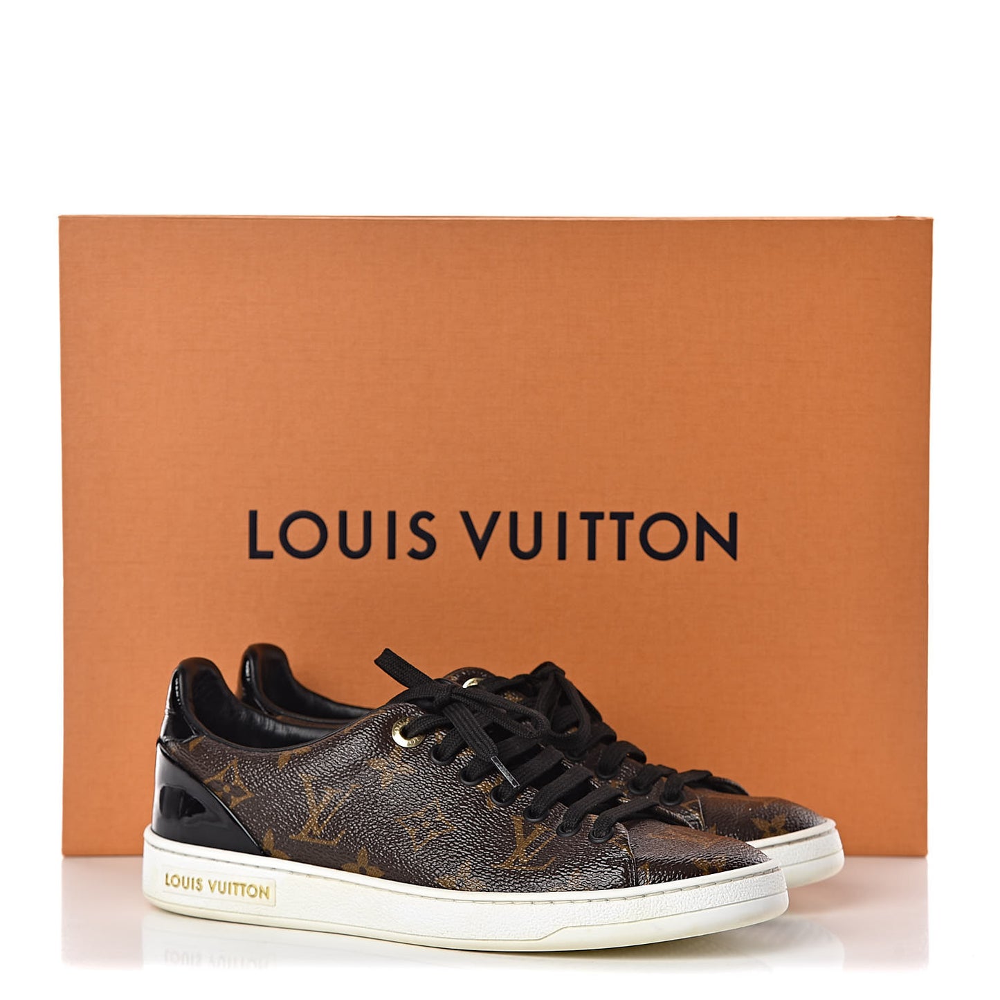 Patent Monogram Frontrow Sneakers 35.5