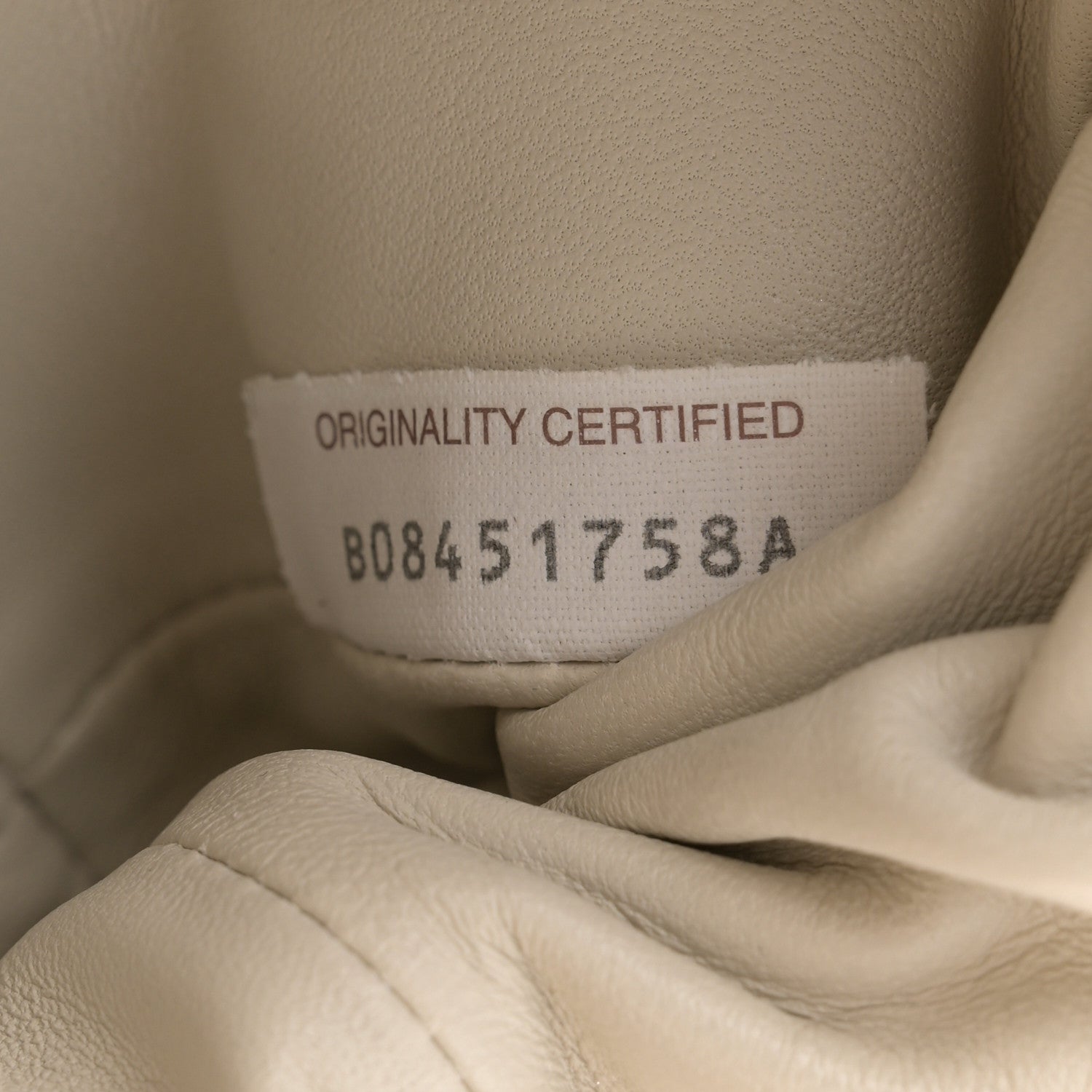 Bottega Veneta Metallic Crinkled Lambskin The Mini Pouch Oro 7 of 10