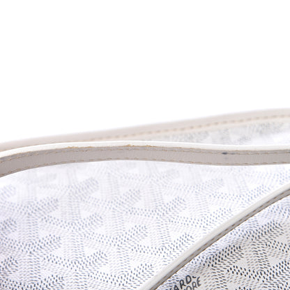 Goyard Goyardine Belvedere PM Messenger Bag White 11 of 12