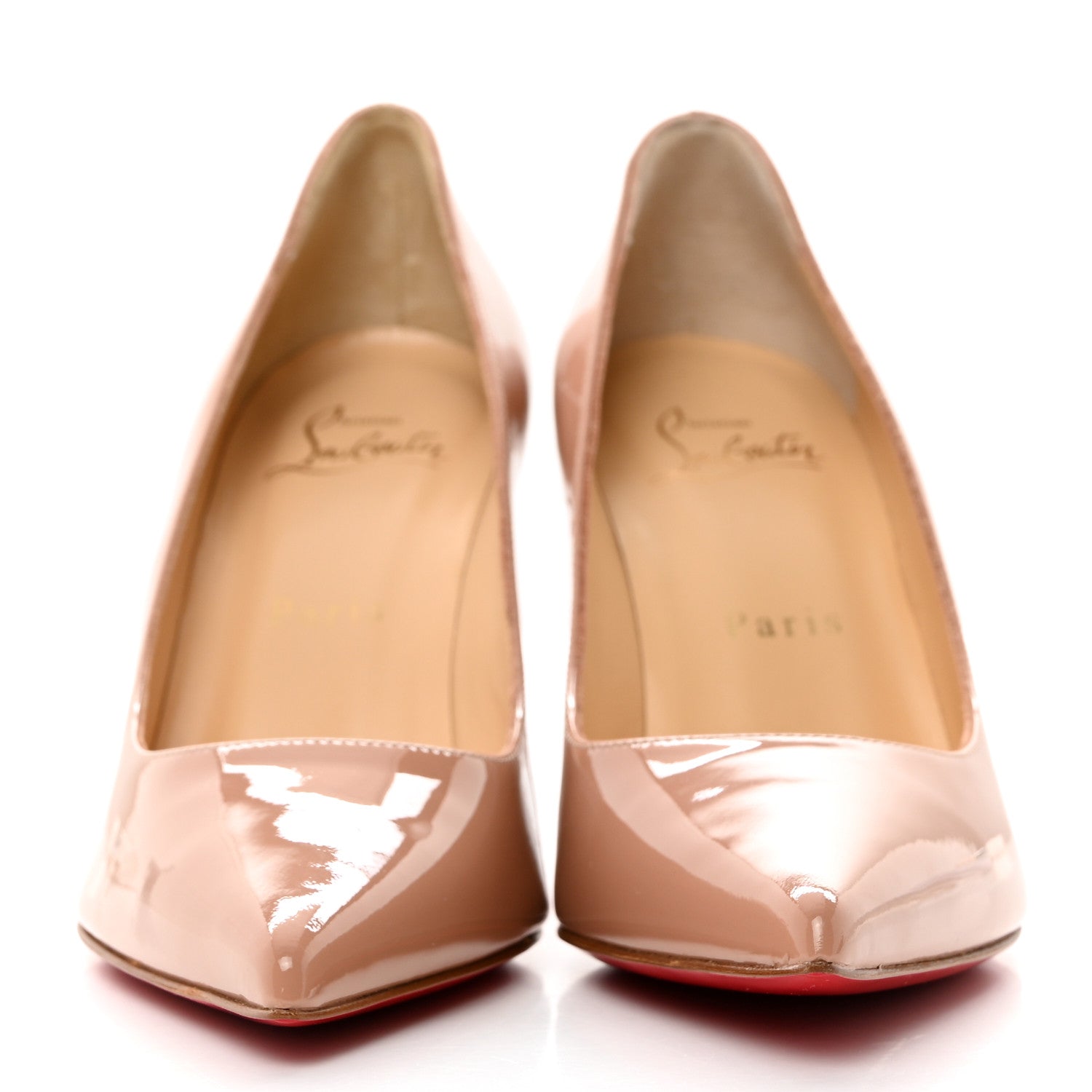 Christian Louboutin Patent Kate 85 Pumps 35.5 Blush 2 of 8