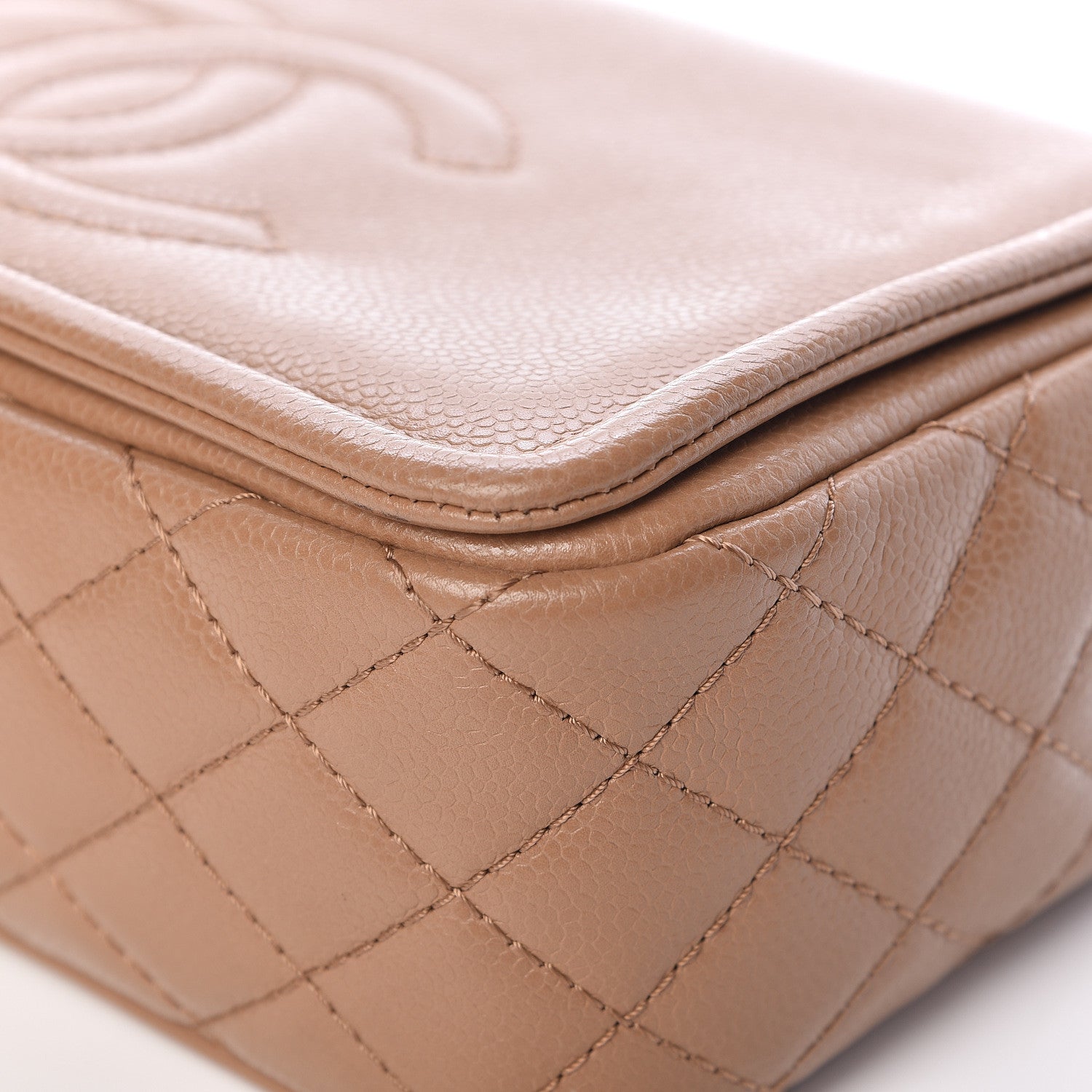 Chanel Caviar Medium Timeless CC Flap Beige 11 of 15
