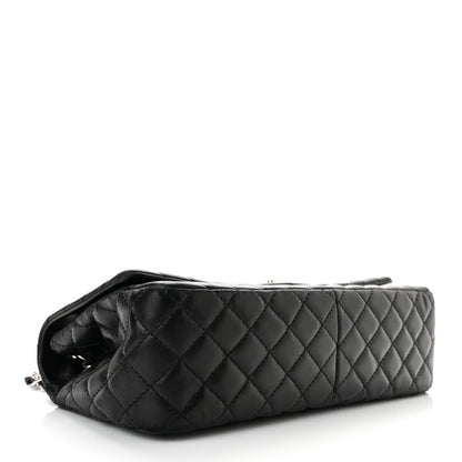Chanel Lambskin Chevron Quilted Single Flap Black 4 of 10