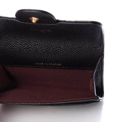 Chanel Caviar Quilted Flap Card Holder Black 5 of 8
