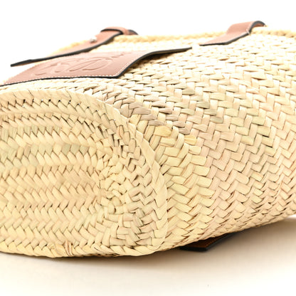 Loewe Raffia Medium Basket Tote Bag Natural Tan 10 of 10