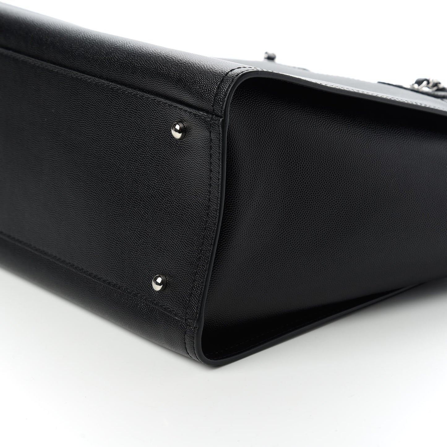 Caviar Small Studded Deauville Tote Black