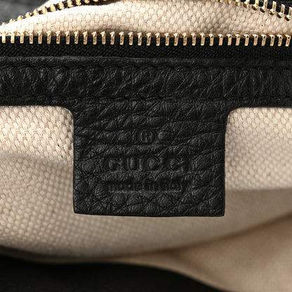 Gucci Pebbled Calfskin Large Soho Hobo Black 6 of 10