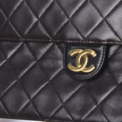Chanel Lambskin Quilted Small Single Flap Black 16 of 18