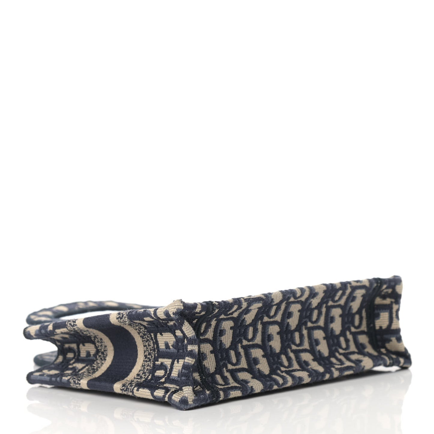 Oblique Mini Book Tote Blue Multicolor