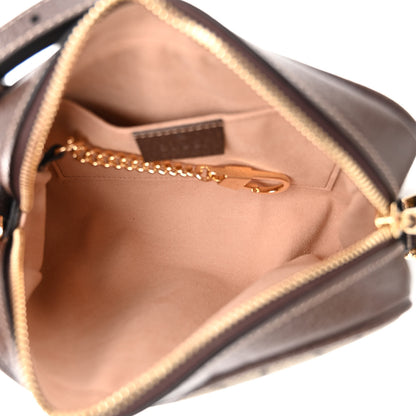 Gucci GG Supreme Monogram Web Mini Ophidia Shoulder Bag Brown 5 of 10