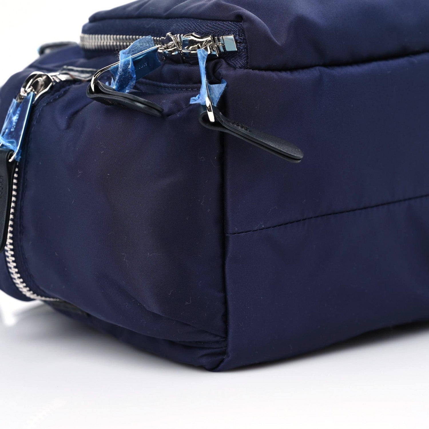 Burberry Nylon Logo Print Medium Rucksack Backpack Ink Blue 7 of 8