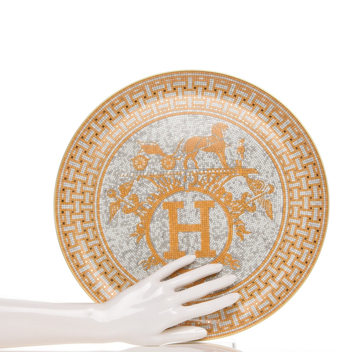 Porcelain Mosaique au 24 Tart Platter