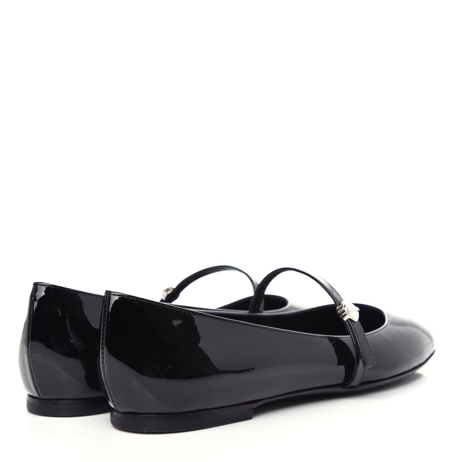Louis Vuitton Patent Uniformes Ballet Flats 38 Black 4 of 10