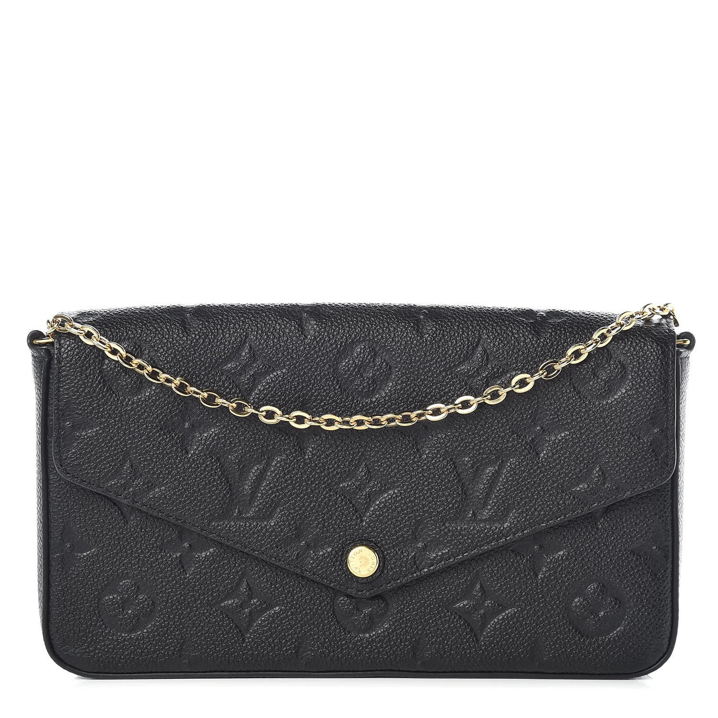 Empreinte Pochette Felicie Chain Wallet Black