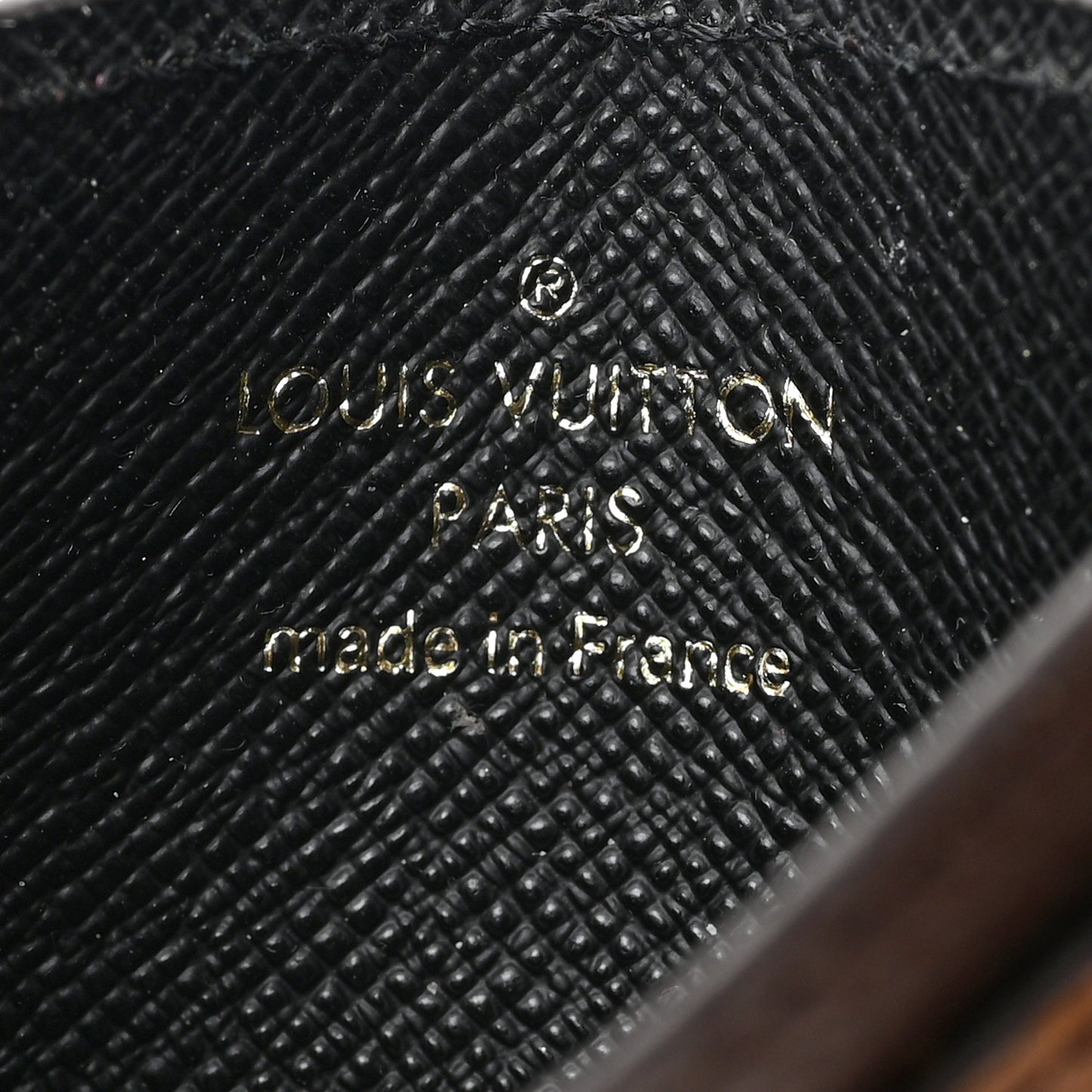 Reverse Monogram Card Holder