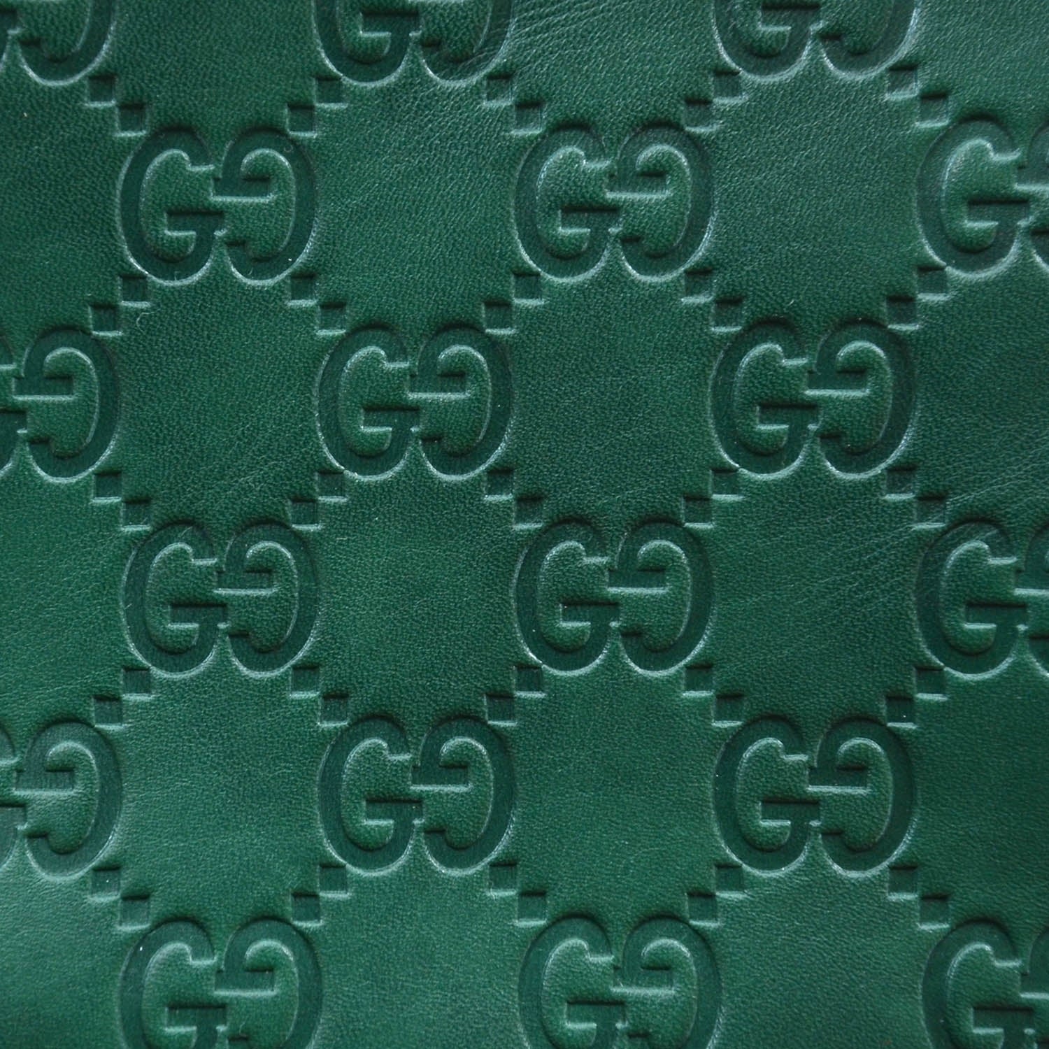Gucci Guccissima Wristlet Green 9 of 10
