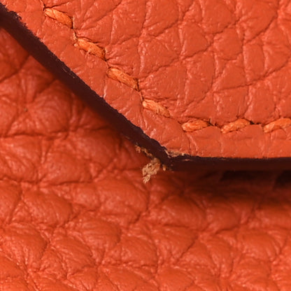 Hermes Togo BIRKIN 30 Orange 12 of 14