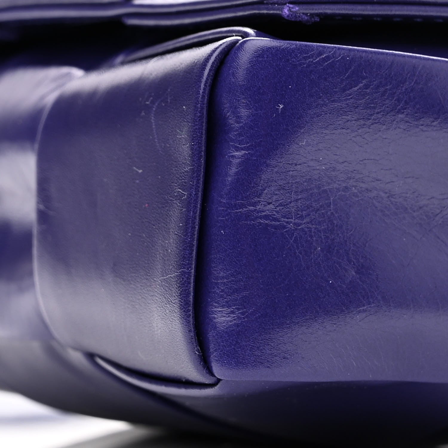 Bottega Veneta Paper Calfskin Maxi Intreccio Extra Mini Cassette Crossbody Bag Purple 10 of 11