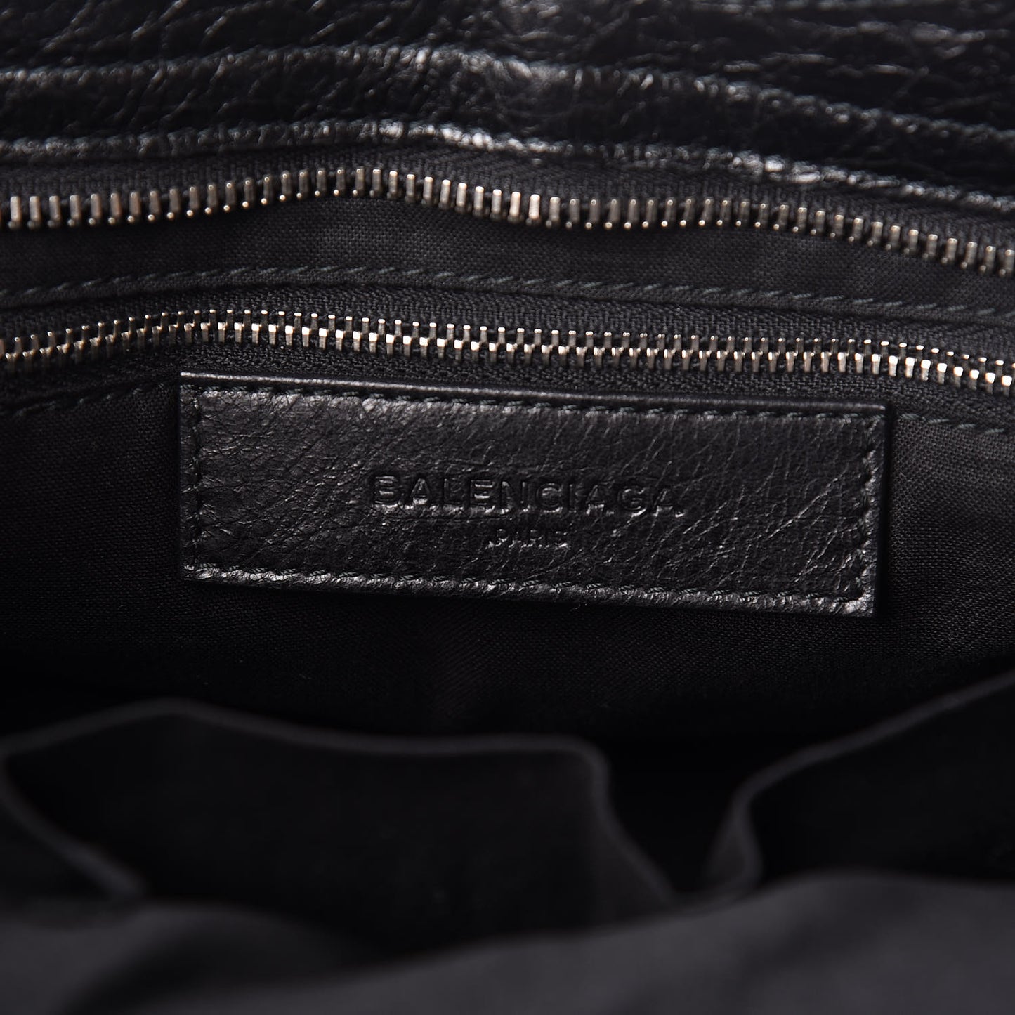 Agneau Giant 12 Silver Hardware City Black