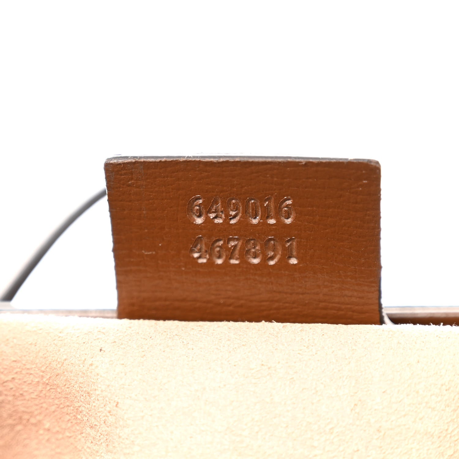 Gucci GG Supreme Monogram Azalea Calfskin Web Medium Jackie 1961 Tote Beige Ebony Brown Sugar 7 of 12