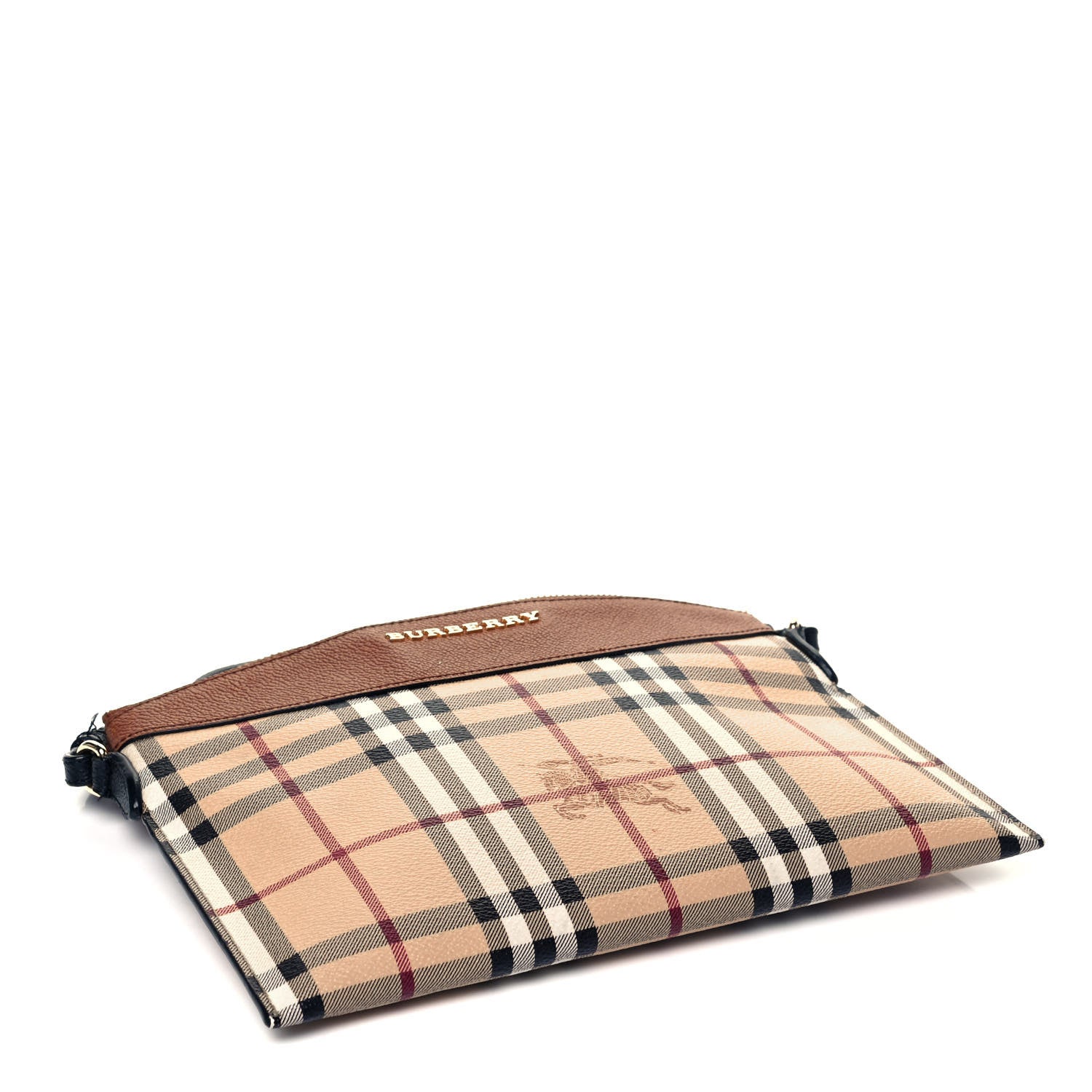 Burberry Haymarket Check Derby Peyton Crossbody Clutch Bag 3 of 8