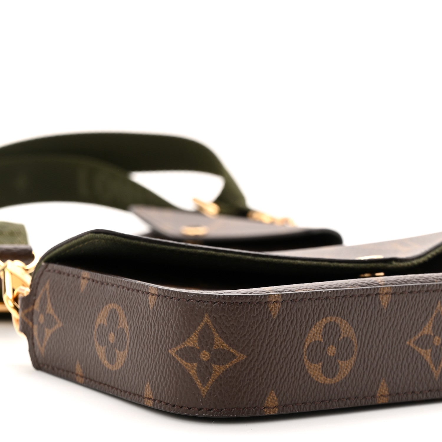 Louis Vuitton Monogram Felicie Strap & Go Kaki 7 of 10