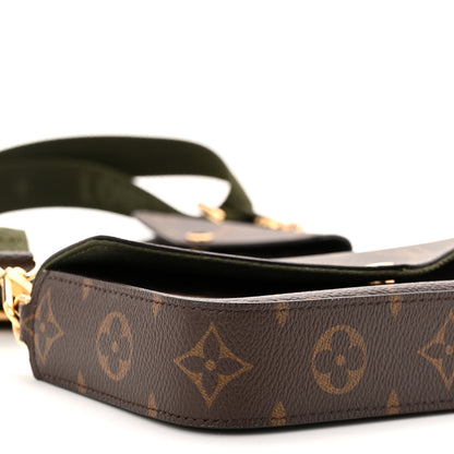 Louis Vuitton Monogram Felicie Strap & Go Kaki 7 of 10