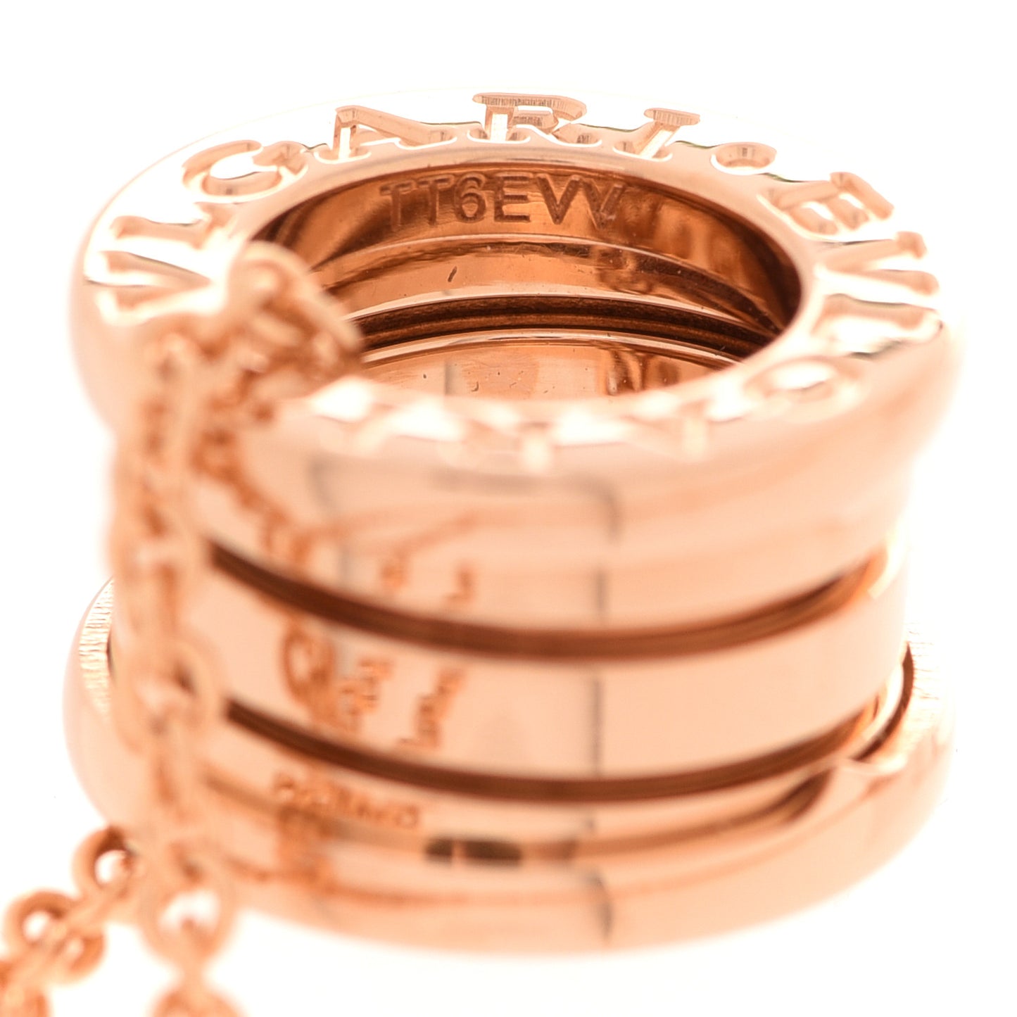 18K Rose Gold B.Zero1 Pendant Necklace