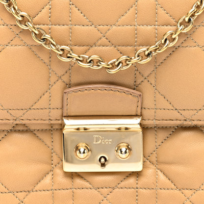 Christian Dior Lambskin Cannage Miss Dior Promenade Pouch Beige 7 of 9