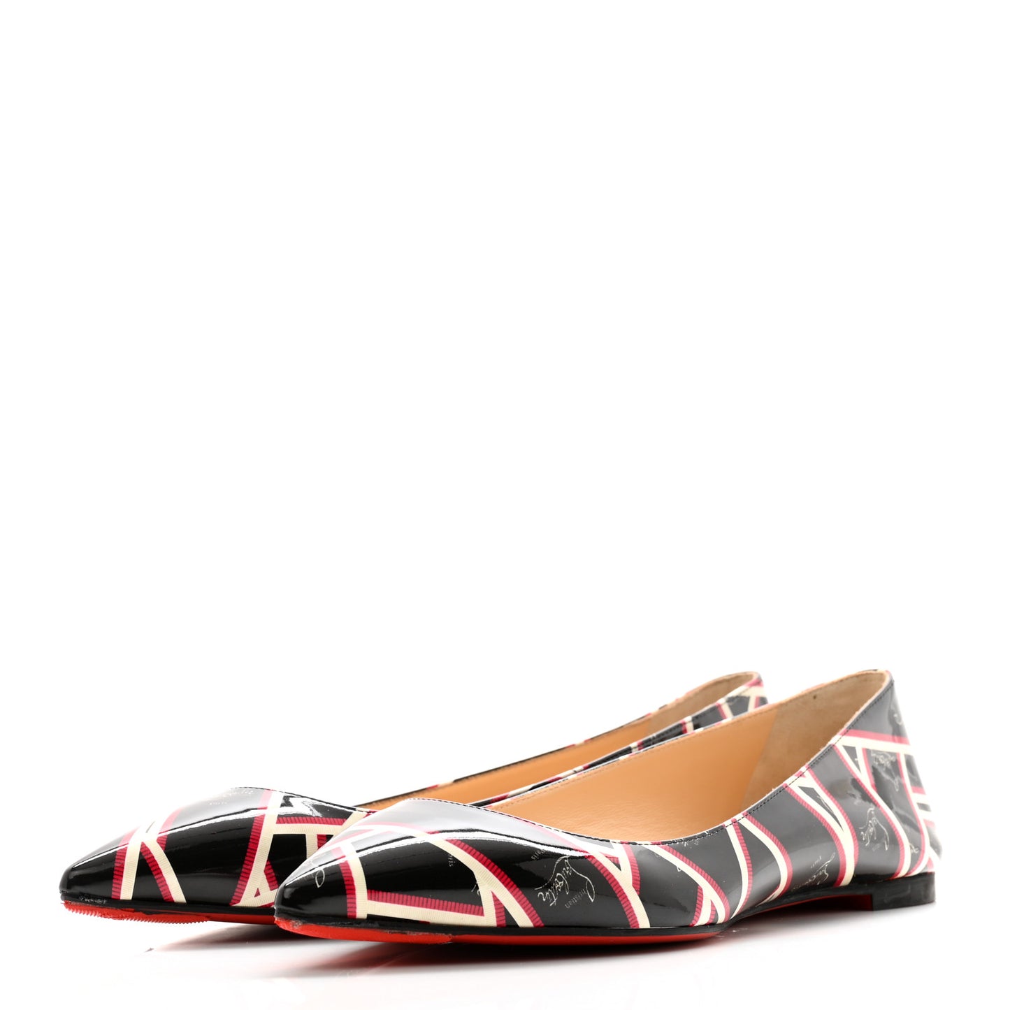 Patent Ribbon Ballalla Flats 39 Multicolor