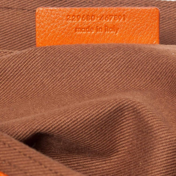 Leather Muse Two Orange