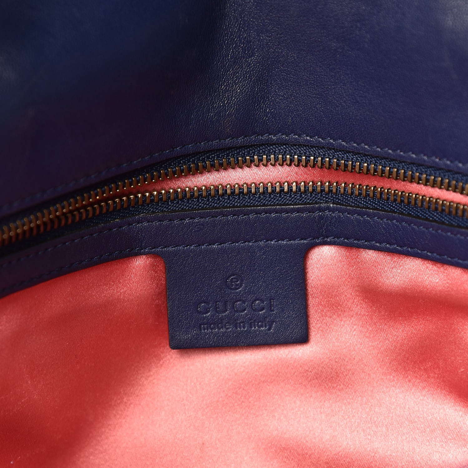 Gucci Velvet Matelasse Medium GG Marmont Shoulder Bag Cobalt Blue 6 of 17