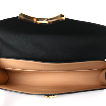 Moynat Carat Calfskin Gabrielle Clutch Black 5 of 9