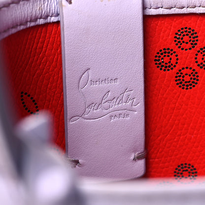 Christian Louboutin Calfskin Loubinthesky Mini East West Cabata Tote Lavender 6 of 13