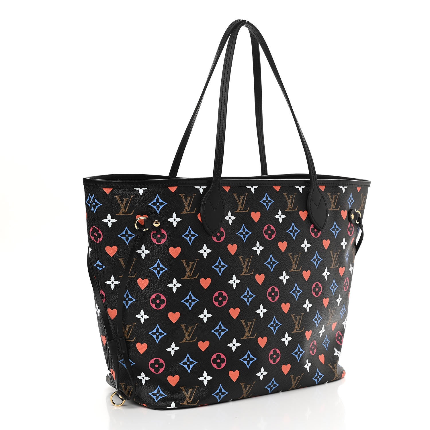 Louis Vuitton Game On Neverfull MM Black 4 of 11