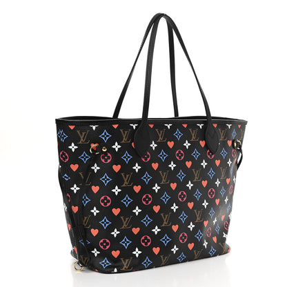 Louis Vuitton Game On Neverfull MM Black 4 of 11