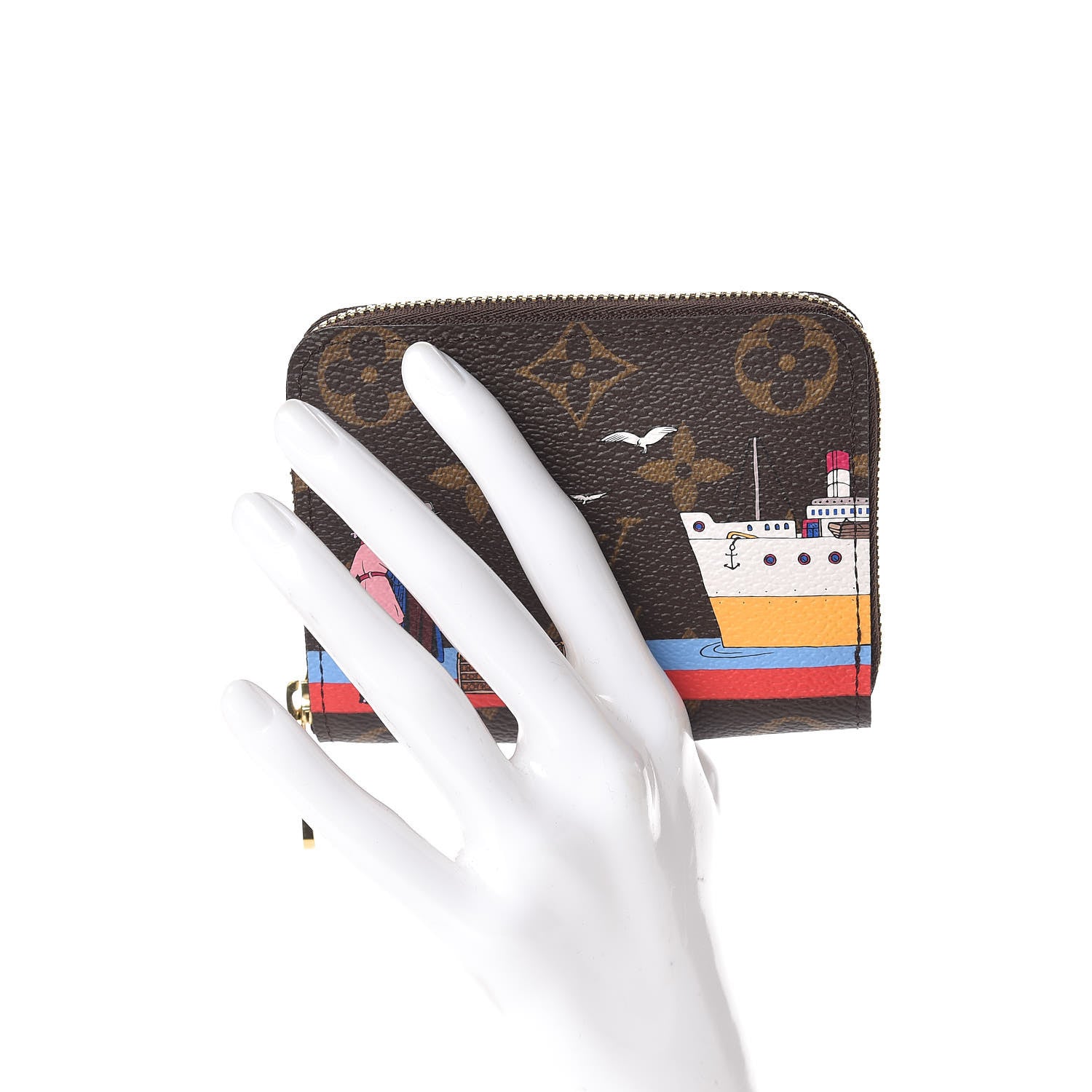 Louis Vuitton Monogram 2016 Christmas Animation Zippy Coin Purse 2 of 8