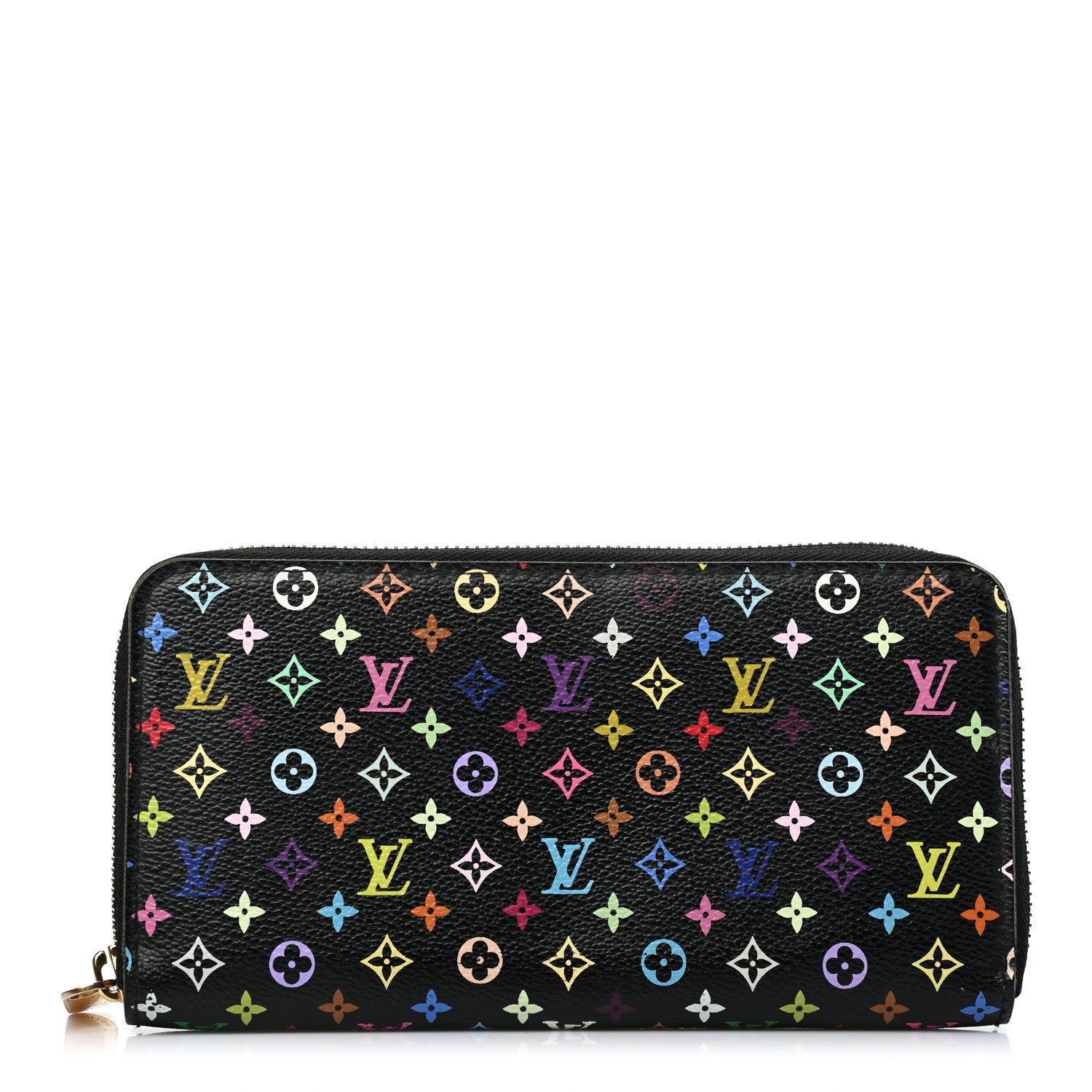 Louis Vuitton Monogram Multicolor Zippy Wallet Black 1 of 6
