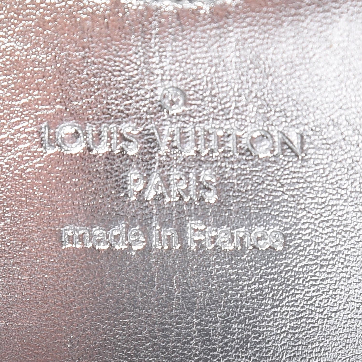 Louis Vuitton Monogram Miroir Heart Coin Purse Silver 6 of 6