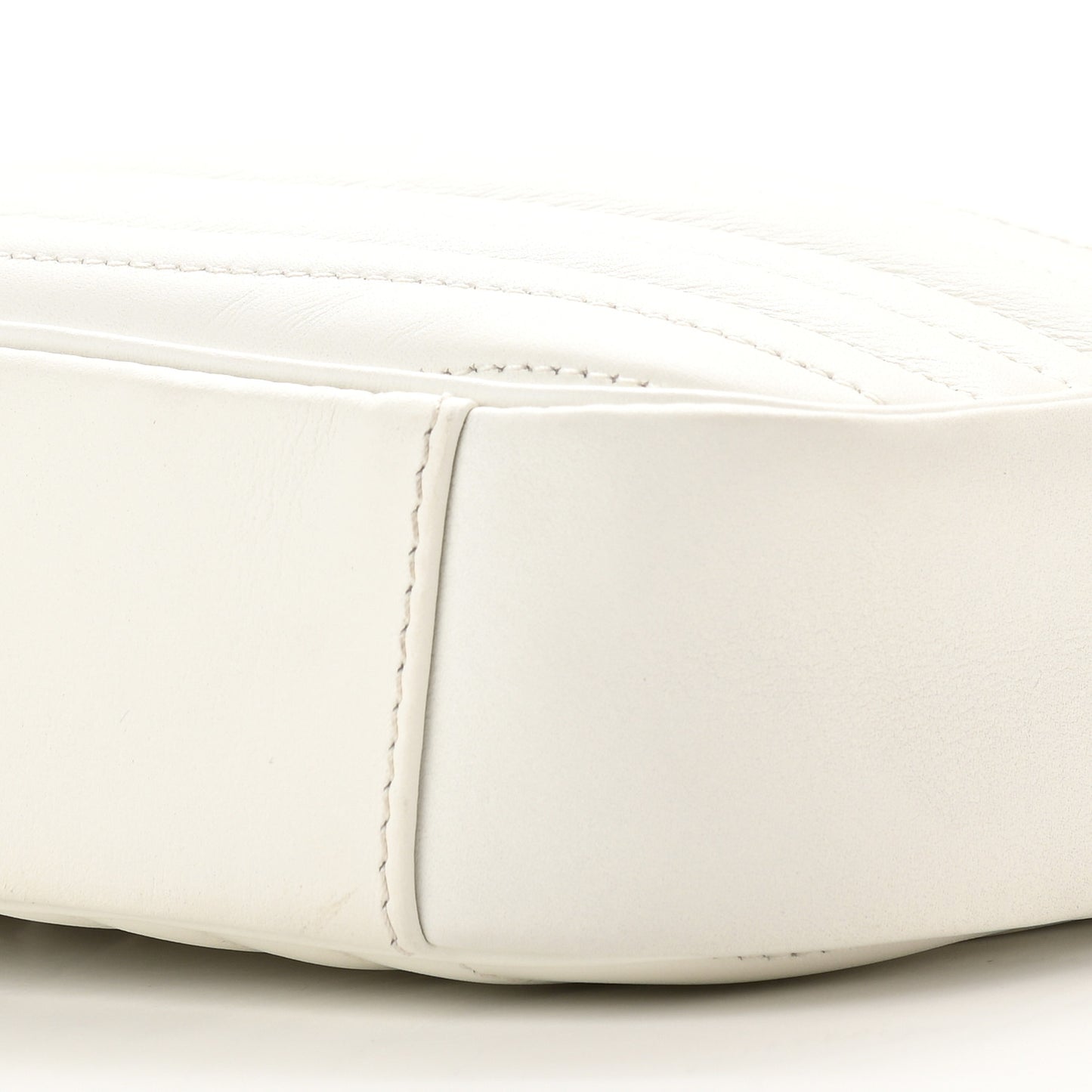 Calfskin New Wave Camera Bag White